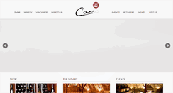 Desktop Screenshot of carrwinery.com